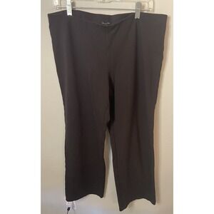 Eileen Fisher Pants Women's Large Cocoa Brown Pull On Size Large (35x31) Stretch